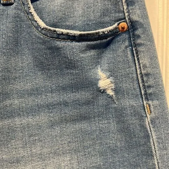 Gap Light Wash High Rise Kick Fit Jeans Size 30 10T - Picture 3 of 16